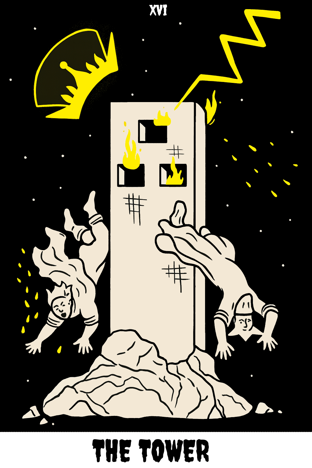 Ghiblim Tarot The Tower